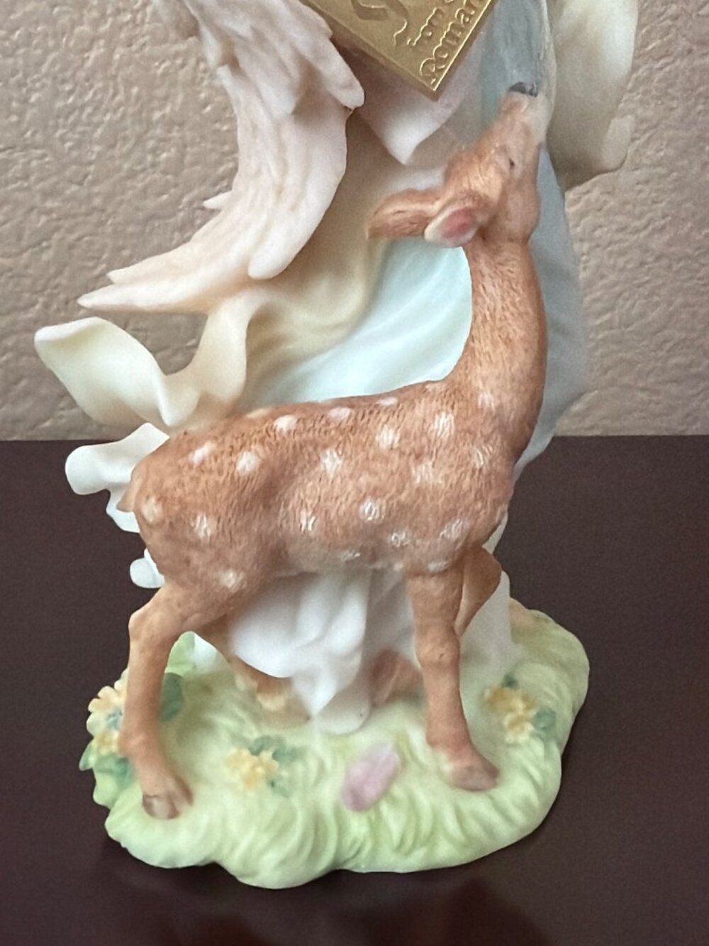 1998 Seraphim Classics Lillian Nurturing Life Angel Figurine w/Deer 1998 NEW - Picture 14 of 16